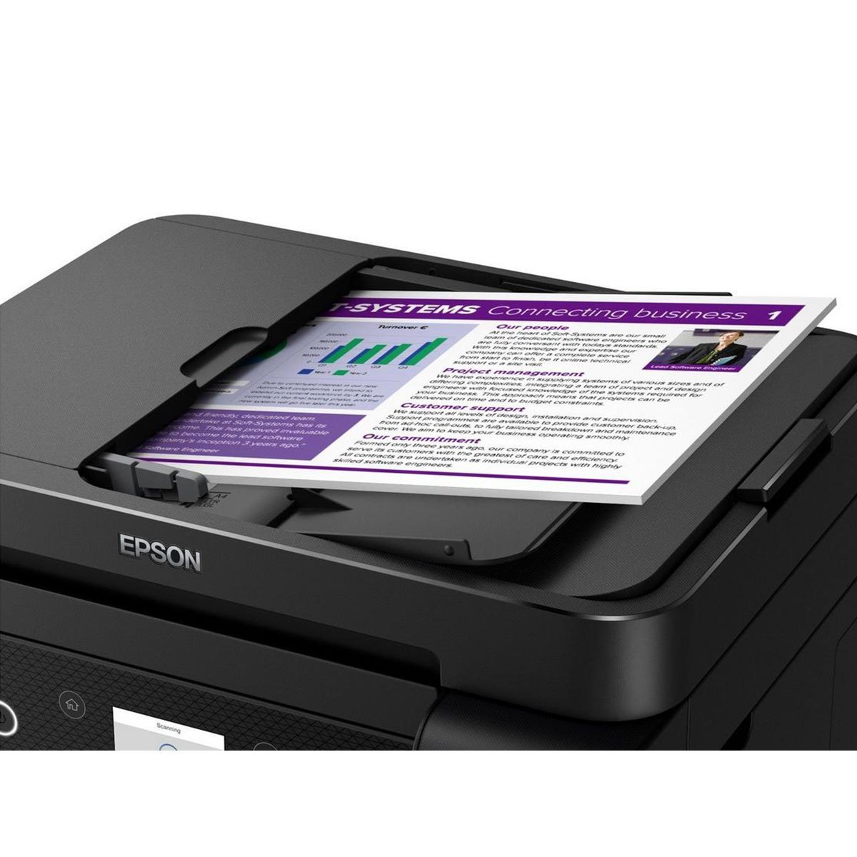 Epson EcoTank L6270 A4 Wi-Fi Duplex All-in-One Ink Tank Printer with ...