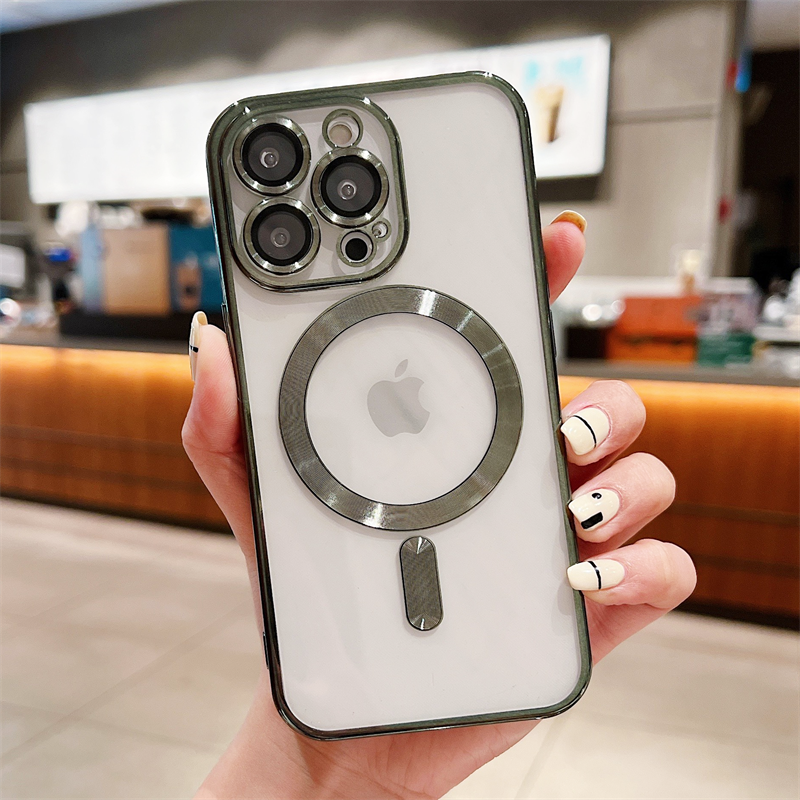 MagSafe Case with Camera Lens Protector for iPhone 14/15 Series - Image 2