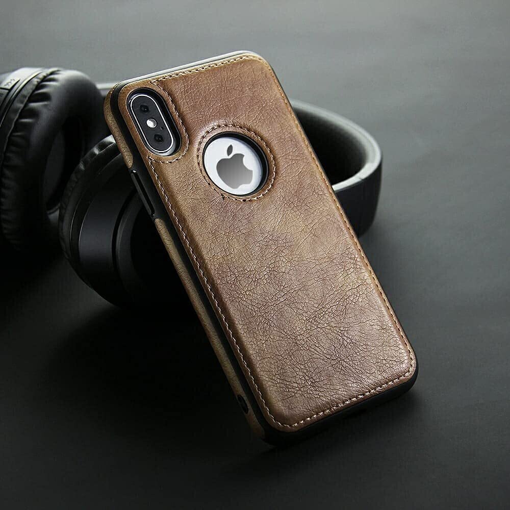 iPhone X Series PU Leather Shockproof Business Style Mobile Phone Case - Image 9
