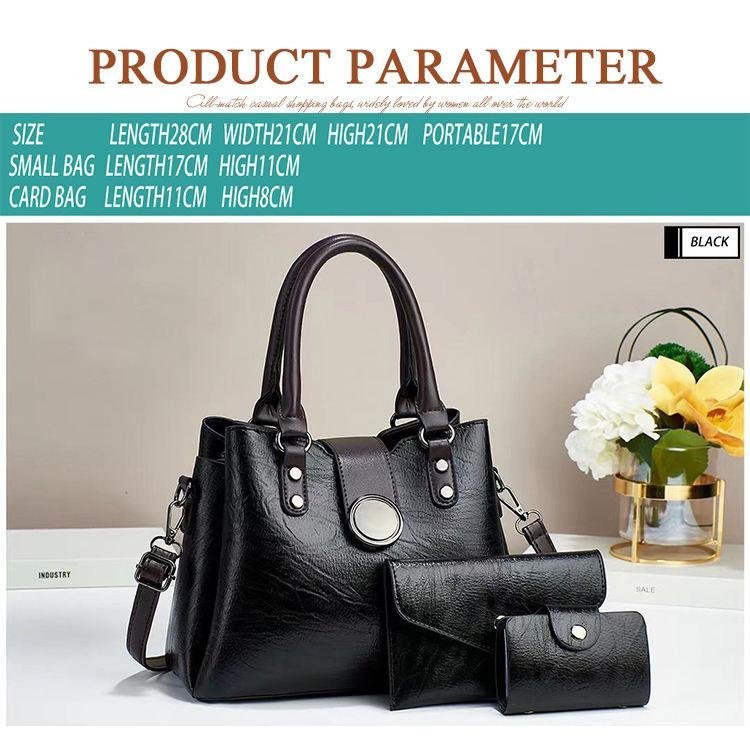 Fashion High Quality PU Leather Small Women Tote Hand Bags Crossbody - Image 11