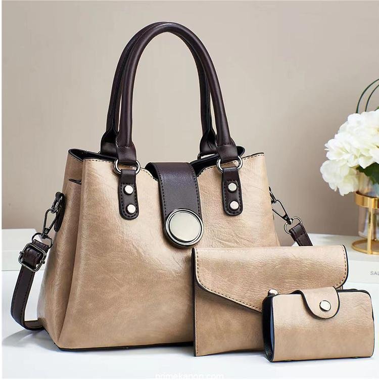 Fashion High Quality PU Leather Small Women Tote Hand Bags Crossbody - Image 3