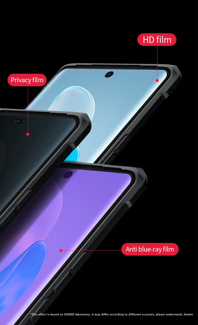 Xundd For Samsung Galaxy Z Flip 5 Case Airbags Hinge Shockproof Transparent Cover - Image 11