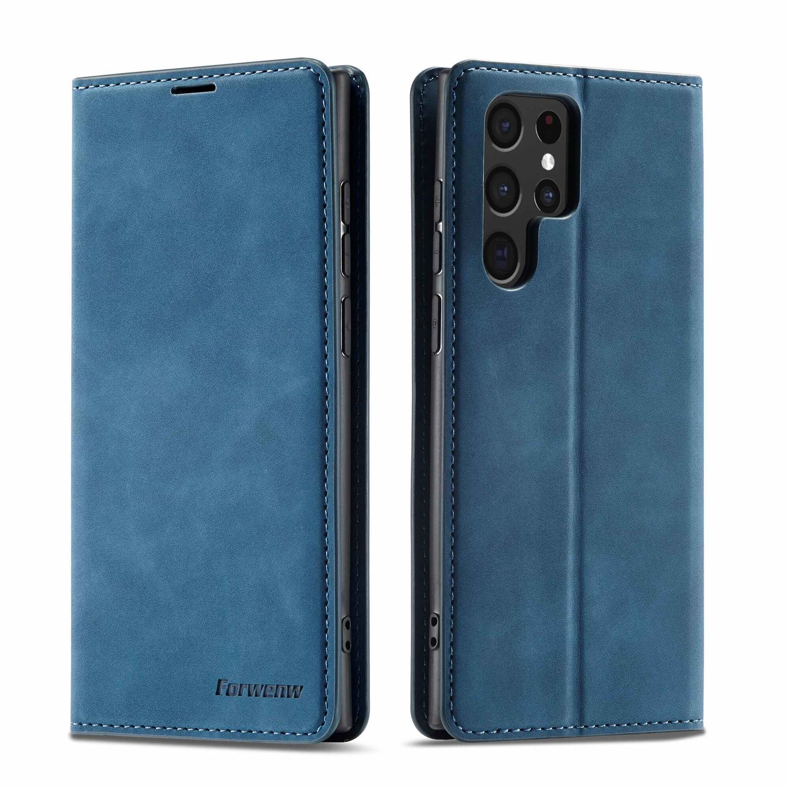Samsung Galaxy S23 Series Leather Magnetic Wallet Flip Case - Image 12