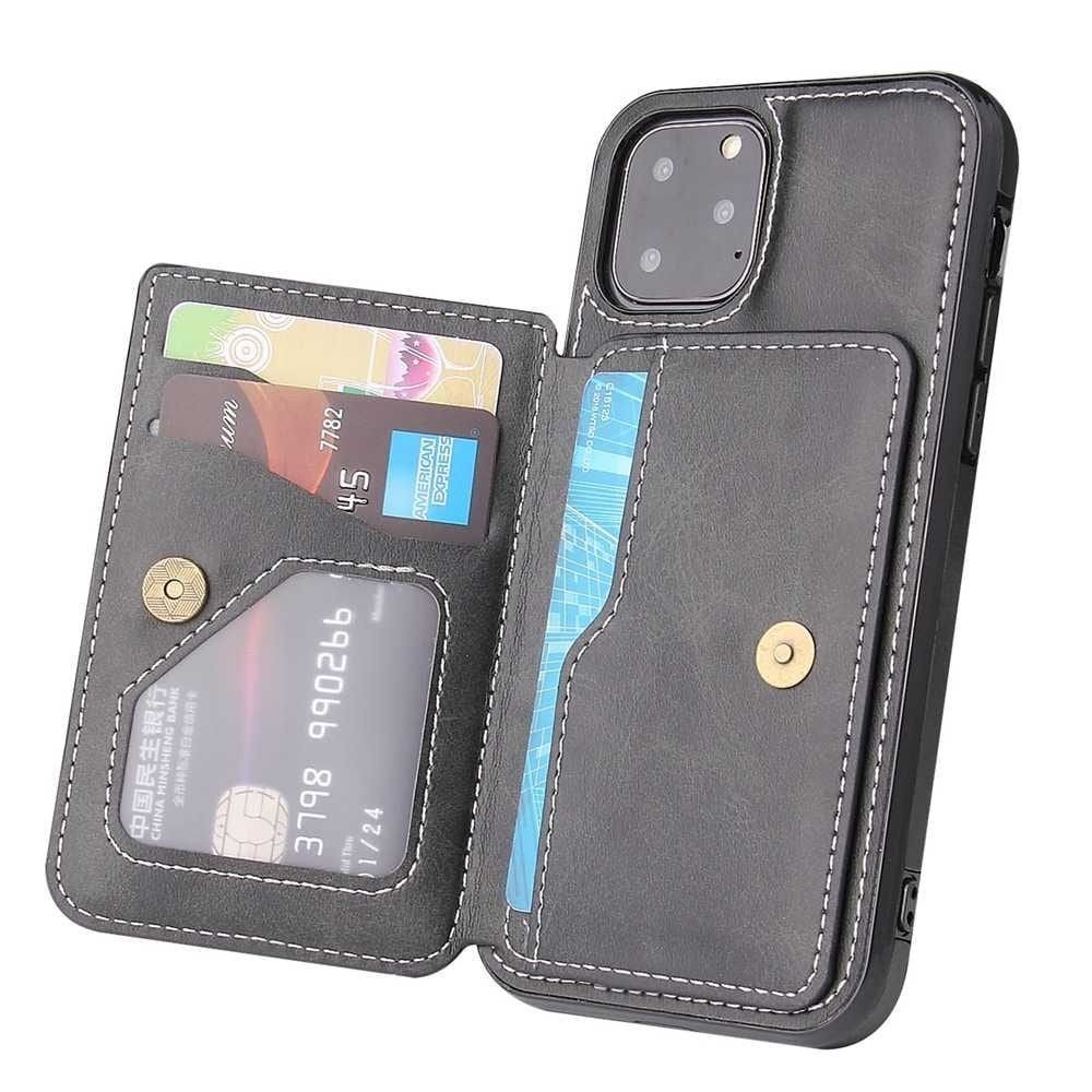 iPhone 12 Series Luxury Leather Wallet Back Cover Case - Image 6