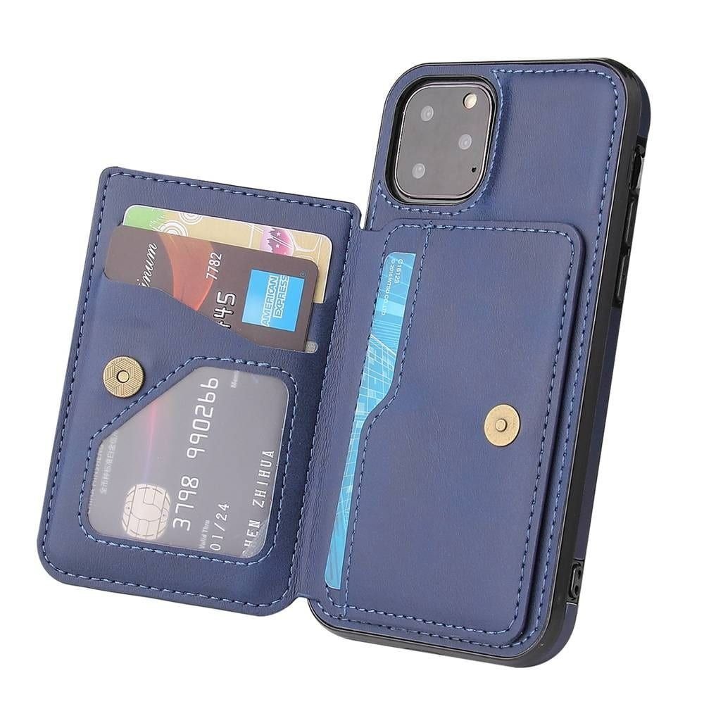 iPhone 12 Series Luxury Leather Wallet Back Cover Case - Image 9