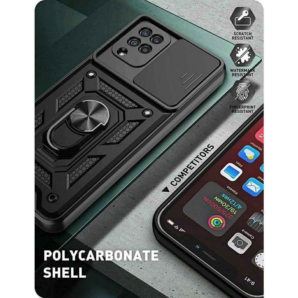 Samsung Galaxy A12 Push-Window Armor Case - Image 6