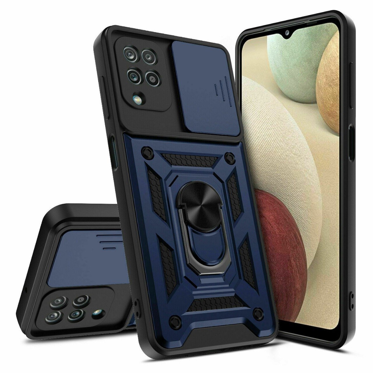 Samsung Galaxy A12 Push-Window Armor Case