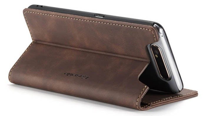Samsung Galaxy A80 CaseMe Leather Flip Case - Image 6