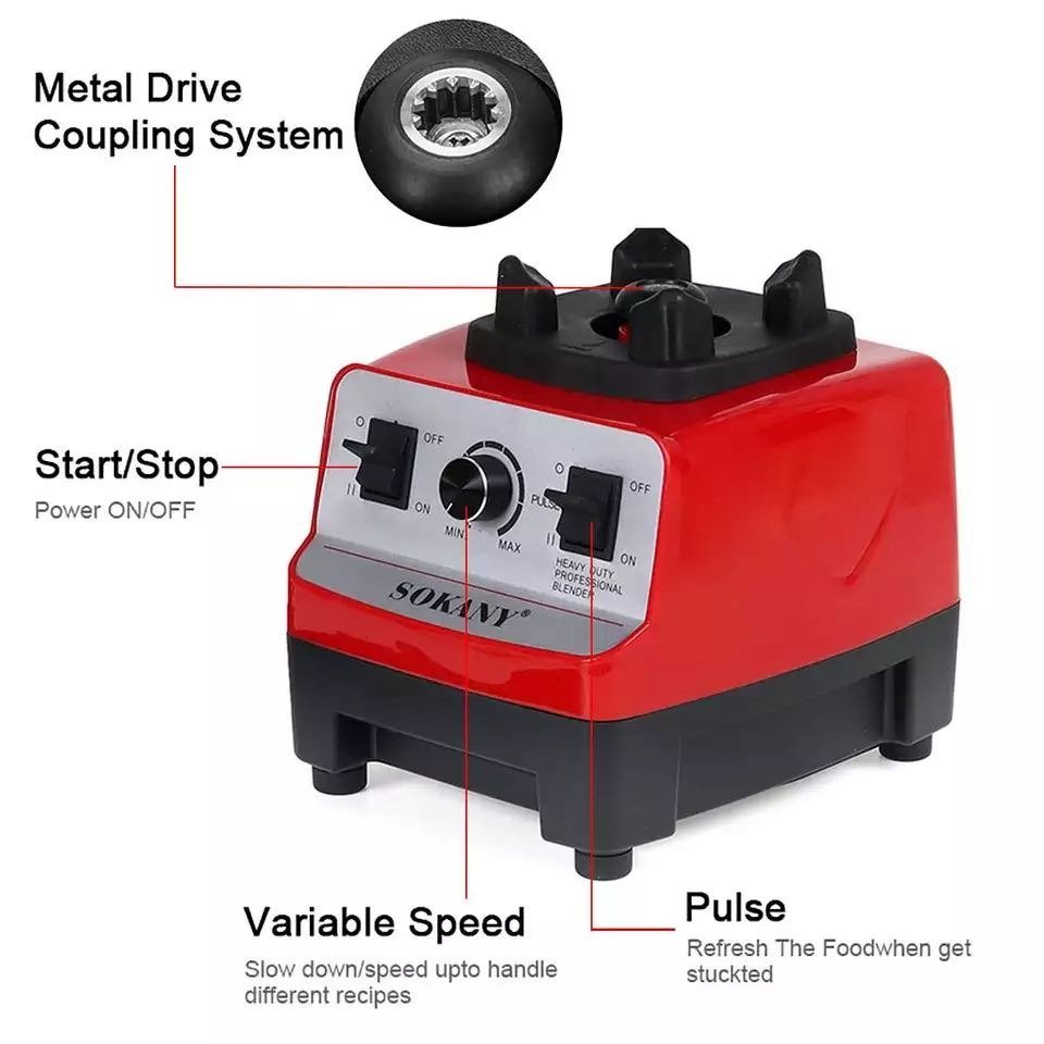 Sokany 4500W Multipurpose Automatic Blender - Image 4