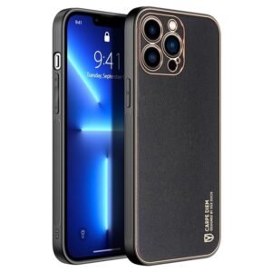 iPhone 13 Pro Max Dux Ducis Yolo Leather Electroplated Case