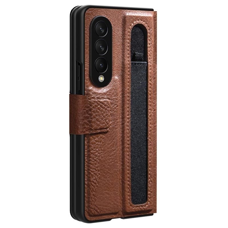 Nillkin Luxury Aoge Leather Phone Case For Samsung Galaxy Z Fold 3 With External Pen Tray - Image 13