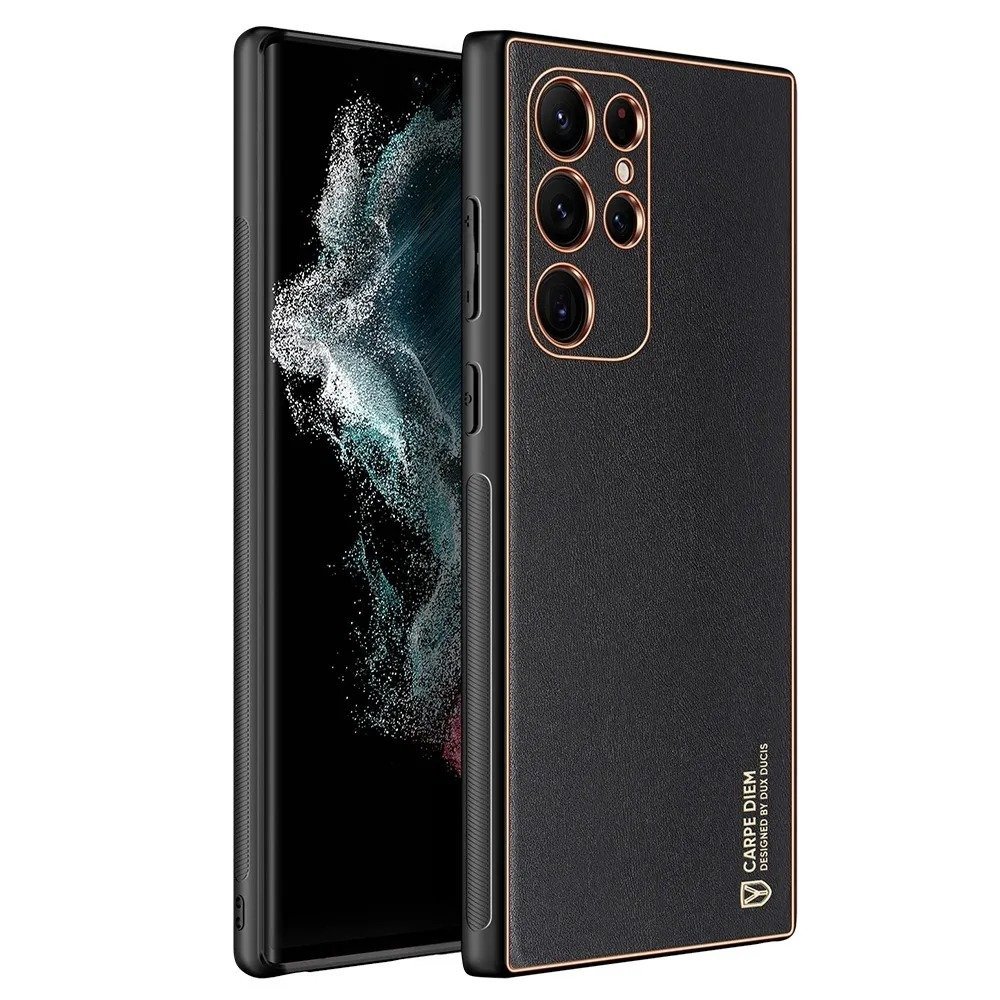 Samsung Galaxy S22 Ultra Dux Ducis Yolo Series Gold Electroplating Case