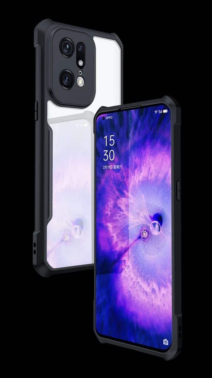 Xunnd Beetle Series Bumper Case for Oppo Find X5 - Image 3