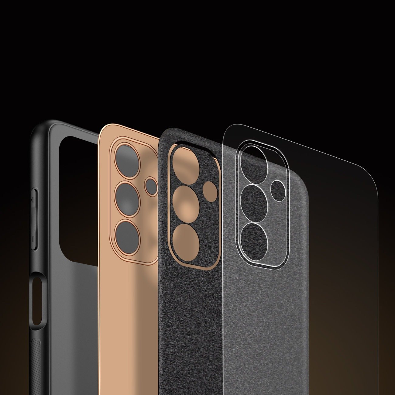 Samsung A34/A54 Dux Ducis Yolo Leather Electroplated Case - Image 9