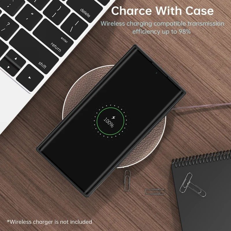 Luxury Premium PU Line Leather Stitching Case Cover For Samsung Galaxy S23 Ultra/S24 Ultra - Image 15