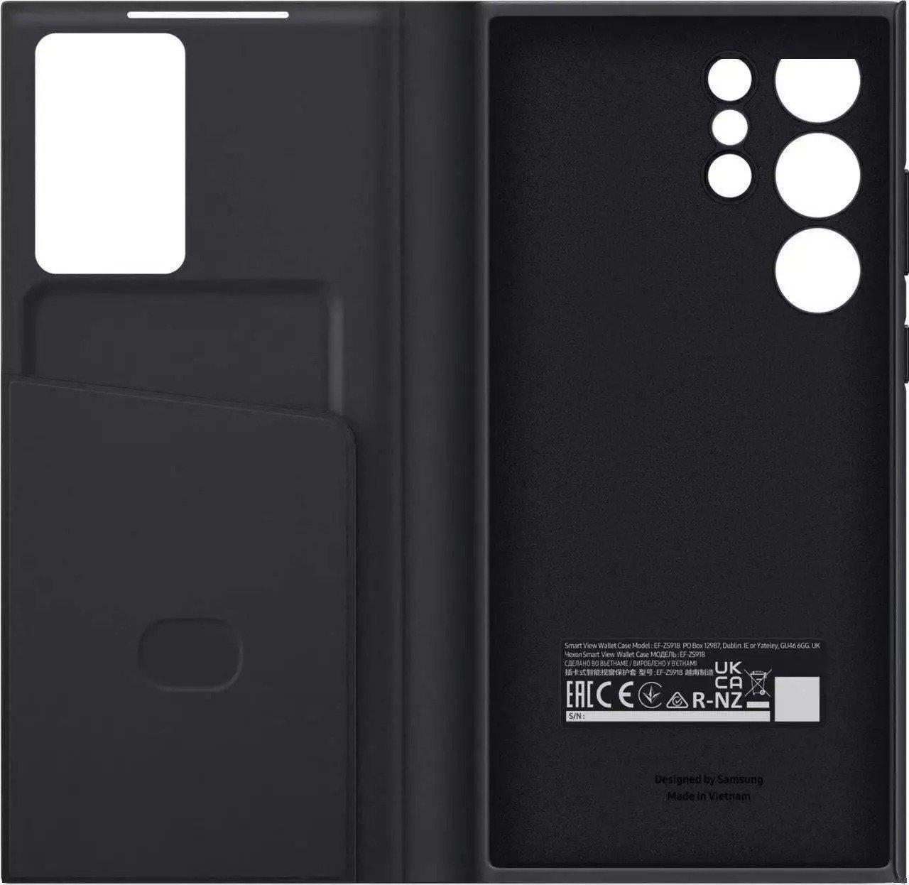 Samsung Galaxy S24 Ultra Series Smart Clear View Cover - Image 28