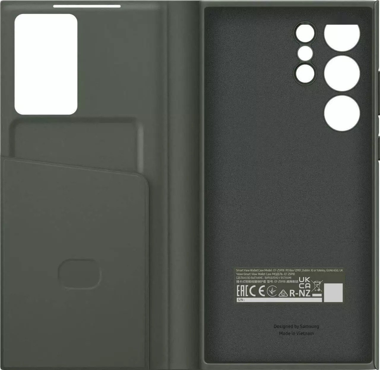 Samsung Galaxy S24 Ultra Series Smart Clear View Cover - Image 26