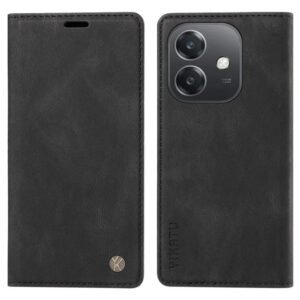 Primeum Quality Fornwenw Leather Flip Cover for OPPO A3/A3x with Kickstand feature, Magnetic Suction