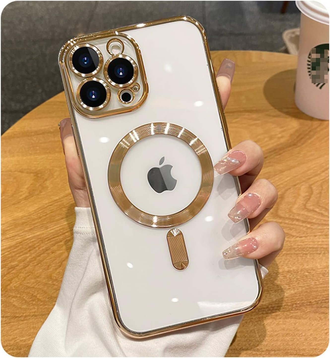 MagSafe Case with Camera Lens Protector for iPhone 14/15 Series