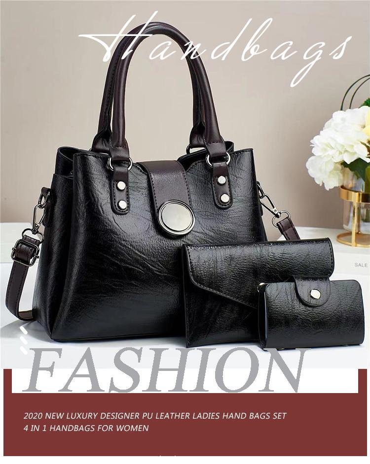 Fashion High Quality PU Leather Small Women Tote Hand Bags Crossbody - Image 6