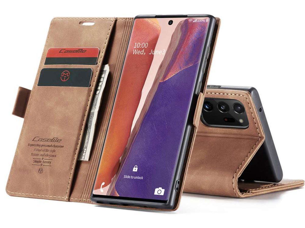 Samsung Note Series CaseMe leather Flip Case - Image 23