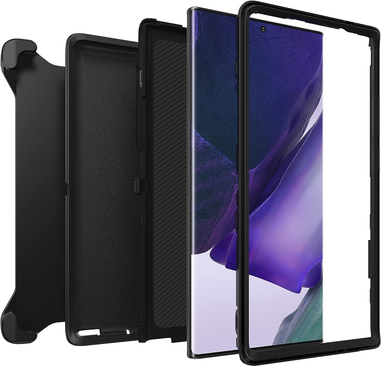 Galaxy Note20 Ultra 5G OtterBox Defender Series Case with Holster Clip Kickstand - Image 2