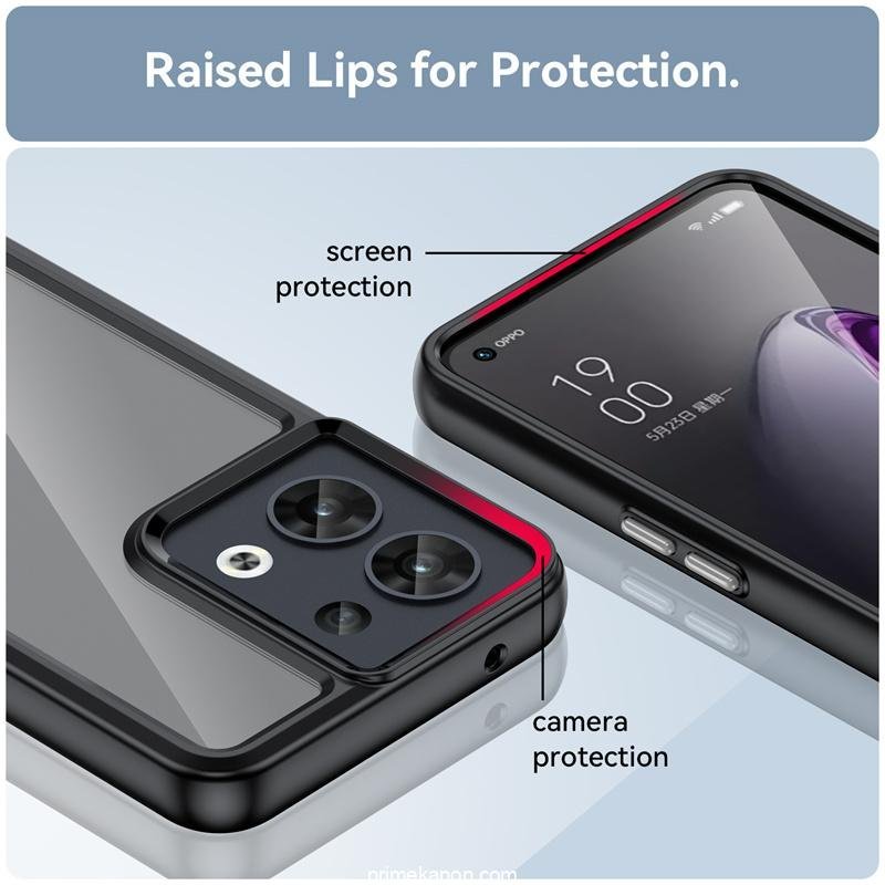 Premium Quality Smoke Gradient Translucent Back Cover for Oppo Series - Image 4